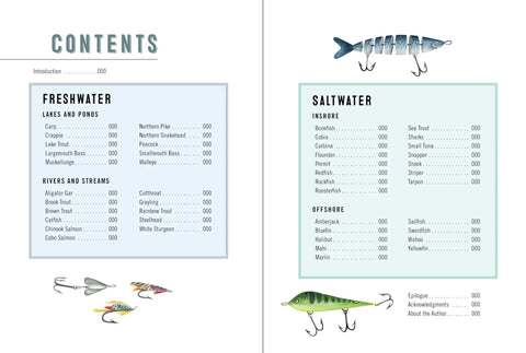 Contents page of Freshwater And Saltwater Trophy Fish Guide For Anglers Meet The Biggest Epic Species To Chase Grab The Trophy And Land