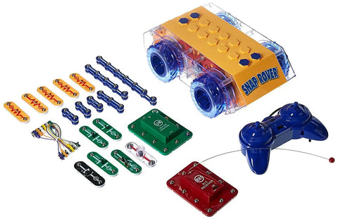 RC Rover Electronics Discovery Kit For Kids, Run Up To 3 Rovers At Once With Wireless Remote Control, Easy To Build With Illustrated Manual