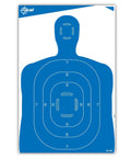 EZ-Aim Silhouette Targets 4 Pack For Shooting And Practice High Visibility Human Body Paper Targets For Rifle Handgun Shotgun BB Gun Airsoft