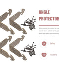Brass Corner Protectors For Jewelry Boxes And Woodworking Projects Antique Style Box Corner Guards with nails
