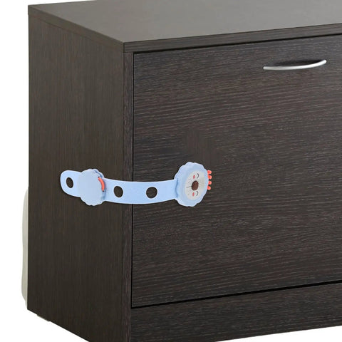 Childproof Cabinet Locks For Drawers And Doors With Strong Adhesive No Drill Install Versatile ABS Safety Locks For Home Fridge