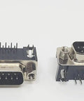 DB25 Male Right Angle PCB Mount D-Sub Connector 25-Pin Through-Board 90 Degree Set Of Four 4-Pack