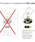 Comparison of SPC vs SPC+ with Anti Vibration Module SPC Plus Accessory For Smartphones, Upgrade Your Setup With Real Vibration Reduction.
