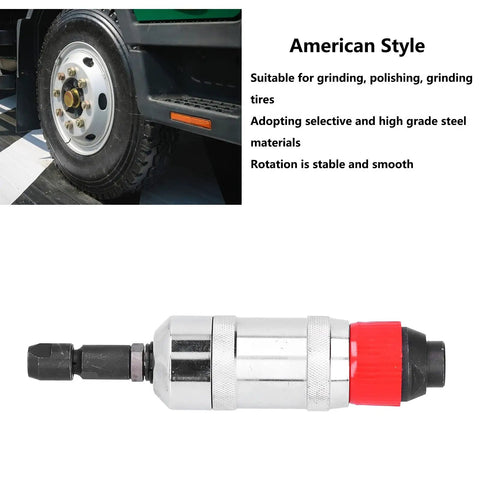 Beefy Build Pneumatic Die Grinder 18000 RPM High Speed Air Powered Straight Tool for tire polishing and grinding
