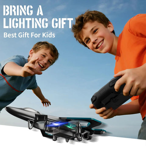 Kids playing with Ultra Fun RC Planes With 3 Batteries For Kids And Adults Foam Remote Control Jet Plane And Helicopter Drone Toys