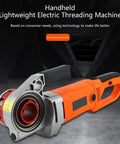 Upgraded Portable Electric Pipe Threader 2300W Pure Copper Motor Handheld Kit For 0.5-2 Inch Pipes heavy duty electric threading machine