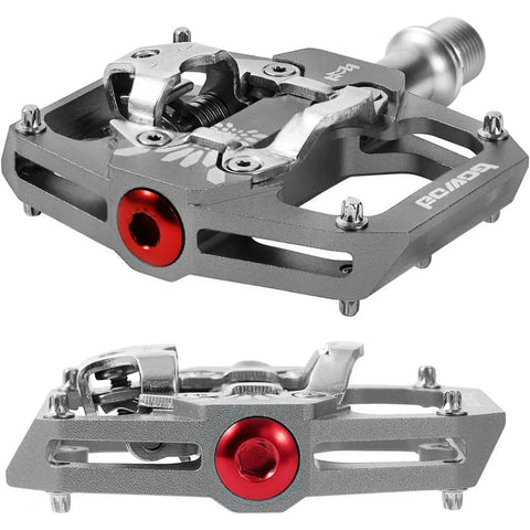 Non Slip 9 Sixteenth Inch Lightweight Nylon Fiber Bike Pedals With Wide Flat Platform For Road And Mountain Bikes BMX MTB