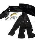 Xtreme Mulching Kit for 54 Inch Decks With Three Mulching Blades Plug and Mounting Hardware For Ultima ZTX Series Zero Turn Mowers OEM Part 19B70065100 Replacement shown with parts displayed