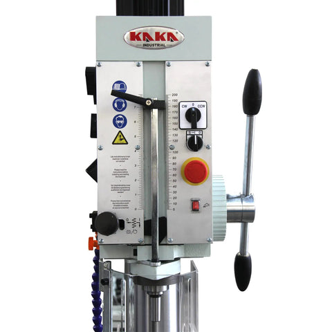 Control panel close-up of Beefy Floor Drill Press With 26 Inch Swing 1.57 Inch Drilling Capacity 2.2kW 220V 3 Phase Motor machine