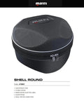 Round Shell Dive Case For Scuba Computer Soft Yet Durable Protective Storage Bag With Zip Closure Shockproof Protection
