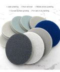 Grab These 40Pcs Flocking Sanding Sponge Discs With Hook And Loop Backing For car polishing, assorted colors and textures, efficient surface smoothing.