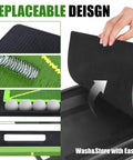 Indoor Outdoor Golf Practice Mat Top Notch Swing Training Analyzing Swing Path And Ball Impact Replaceable Mats Detail Image