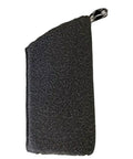 Dog Bite Sleeve Training Gear For Puppies Sturdy Interactive Bite Protection Sleeve for safe play, black textured surface view.