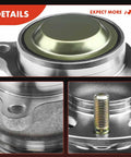 Close-up of Rear Wheel Bearing And Hub Assembly 5 Lug Bolt On Fit For Honda Accord 2013-2023 And Acura TLX 2015 2020
