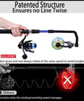 Fishing Line Spooler No Line Twist Adjustable Winder Portable For Spinning Casting And Trolling Reels in hand