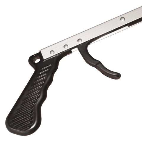 26 Inch Aluminum Reacher Grabber With Magnetic Tip And Rubberized Jaws For Easy High Shelf Access Lightweight Yet Rigid Extra Long Reach Aid For Seniors With Limited Mobility And Arthritis 2 Pack