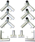 Outdoor Golf Frame Corner Kit For 10L By 10W By 10H Modular Frames Corner Pieces Only Poles Not Included Heavy Duty 14 Lb Build