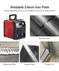 Dual Voltage MMA Welder Inverter with All Copper Components 300A Output 110V 220V, welding various metals