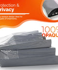 30 Pack Self Seal Poly Mailers For Shipping Clothing, Opaque And Tear Resistant, Water Resistant Mail Bags Gray