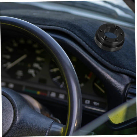 Racing Wheel Adapter Plate For Cars One Set Easy Install Boost Comfort And Control Fits Various Steering Wheels Car Mod Accessory