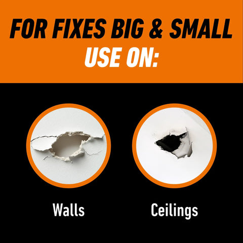 Heavy Duty Wall Repair Spackling Plus Primer 16 Oz White Tub Patch Cracks Holes And Uneven Ceilings With Smooth Finish Easy To Spread No Sag Or Cracking Durable Repair For Walls