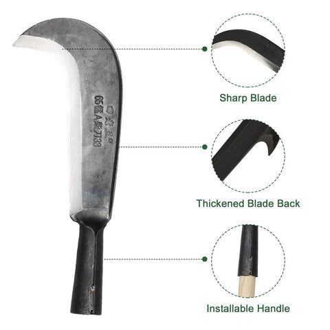 22 Inch Steel Machete For Heavy Duty Yard Work And Tree Cutting Beast Ready All Purpose Garden Clearing Tool With Wooden Handle