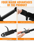 Four advantages of Third Gen Compound Bow Release With 360 Degree Rotatable Wrist Ambidextrous Archery Release detailed.
