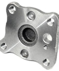 Ford Focus Rear Left Spindle Stub Shaft OE Replacement 2000 To 2008 Fits Driver Side Or Passenger Side For Smooth Wheel Hub Action And Long Lasting Performance., steel spindle hub flange with threaded bolt holes