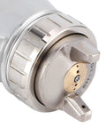Heavy Duty Zinc Alloy Pneumatic Paint Sprayer Set With High Atomization Tech close-up of precise nozzle for smooth paint application