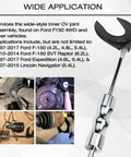 Inner CV Axle Puller Removal Tool 63mm Opening With Nut For Front Wheel Drive Axles application examples