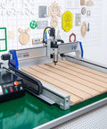 Heavy Duty Cnc Router Machine With Powerful 1500W Spindle Slick Woodworking Engraver on workspace with precision cutting bed.