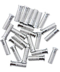 Durable Aluminum Arrow Inserts For.244 To.246 Inch Shafts With 5/16 Inch Field Points And Eight Thirty Two Threads 24 Pack 12 Grain