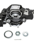 Four Piece Front Suspension Kit For 2011 Hyundai Sonata 2.0L Sport Suspension Includes Two Front Steering Knuckles, Wheel Hub Bearings, And Two Outer Tie Rod Ends Replacement For A Smooth Drop In Fit.