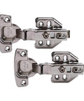 Rebound Soft Closing Cabinet Hinge, 3 Way Adjustable Frameless, Includes Installation Screws, Fits 16 to 22mm Thick Cabinet Doors