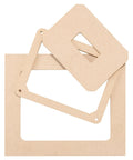 Router Table Insert Plate Template Kit With MDF Routing Template And Threaded Inserts Plus Router Bits For 9-1/4 x 11-3/4 Standard Plates RTS020