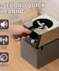 Absolute Knockout Electric Portafilter Cleaner And Automatic Espresso Puck Remover, sleek design with sensor device for 58mm setups.