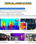 Budget Friendly Thermal Imaging Camera With 32x24 IR Sensor And I2C For Raspberry Pi Arduino STM32 Projects Built For Firefighting Security Monitoring HVAC Electrical Maintenance And More applications and uses