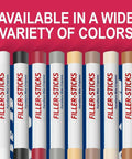 Five White Wood Repair Wax Sticks Kit For Instant Scratch Fix On Wood Furniture Floors Cabinets Tables And Doors