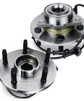 2 Pack Front Wheel Bearing Hub Assembly For Dodge Ram 1500 2002 Through 2005 With ABS 5 Lug Front Left Or Right 3 Hole Flange Replacement