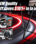 Beefed Up Front Hood Struts For 2010 2015 Lexus RX350 RX450H, durable aluminum cylinders in OEM quality, DIY saves on labor, direct fit installation.