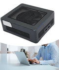 Pro Grade Portable Thunderbolt Three External Gpu Dock Amp Up Your Gaming Rig With Radeon Rx 6600 sleek black enclosure with mesh top