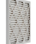 Side view of 14x24x1 MERV 11 Pleated HVAC Filter Pack Of 6 For Homes And Offices Fits Standard 1 Inch Slots Traps Allergen Triggers