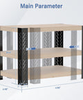 Heavy Duty Metal Workbench Leg Kit With Adjustable Height Design For DIY Projects 35.4 Inch Tall Custom Size And Color Built To Last For Shelving And Work Tables Lumber Not Included shown in dimensions diagram