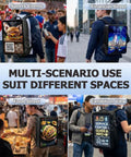 21.5 Inch Walking Backpack Digital Billboard Featuring 1080p Full Hd Ips Screen And 400 Nits Brightness For Indoor Signs That Are Straight Up Game Changers in urban setups.