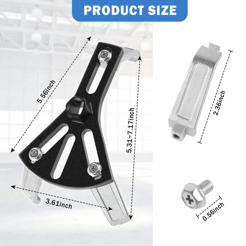 Heavy Duty Fuel Pump Removal Tool Set With Three Adjustable Arms 5.31 To 7.17 Inches Lock Ring Tool product dimensions