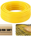 Fifty Foot Hollow Round Belt With Three Eighths Inch Diameter High Performance Flexible Polyurethane Drive Belt For Food Conveyor