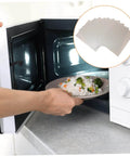 Microwave oven with 12 Piece Mica Sheet Waveguide Covers For Microwave Oven With High Temperature Heat Resistant Insulation