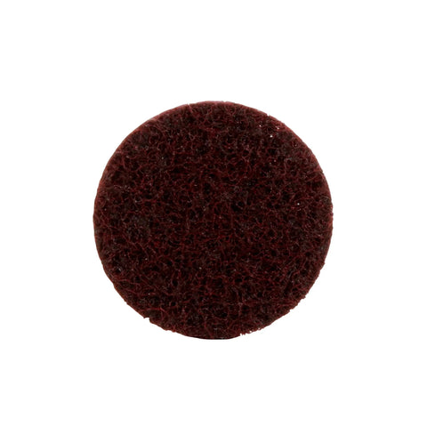 Scotch-Brite Roloc Surface Conditioning Disc For Aggressive Deburring And Finishing, Pro Grade 2 Inch Diameter, aerial view