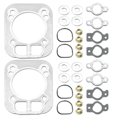 2 Pack Engine Cylinder Head Gasket Kit For Kohler SV710 SV715 KT610 KT620 KT715 KT725 KT730 KT735 KT740 Replaces 32 841 02S And 3284102S
