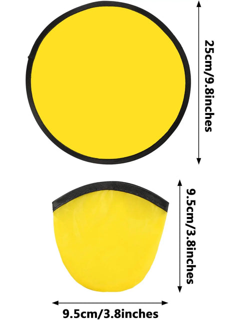 Twenty Four Pack Foldable Handheld Fans With Matching Bags Assorted Colors Tailgate Ready Cooling Vibe For Summer Festivals Rave Gifts And Backyard Lounging Sturdy Compact Frame with yellow fan and bag